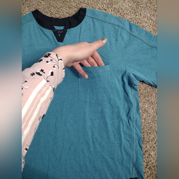 Good Man Brand Blue Casual Shirt NWT - Picture 4 of 8